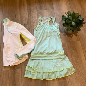 Lucky in Love 3 piece tennis outfit/set